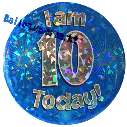 Tischdekoration-Aufsteller-Zahl-10-blau-I-am-10-today-Dekoration-zu-Geburtstag-Kindergeburtstag-Party