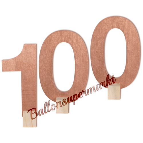 Tischdekoration-Aufsteller-Zahl-100-rosegold-Dekoration-zum-100.-Geburtstag-Jubilaeum