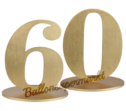 Tischdekoration-Aufsteller-Zahl-60-gold-Dekoration-zum-60.-Geburtstag-Jubilaeum