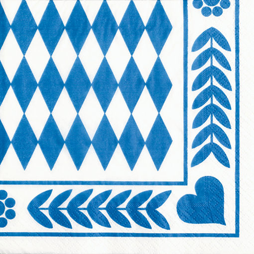 Tissue-Serviette-Oktoberfest-Dekoration-Bayrisches-Muster