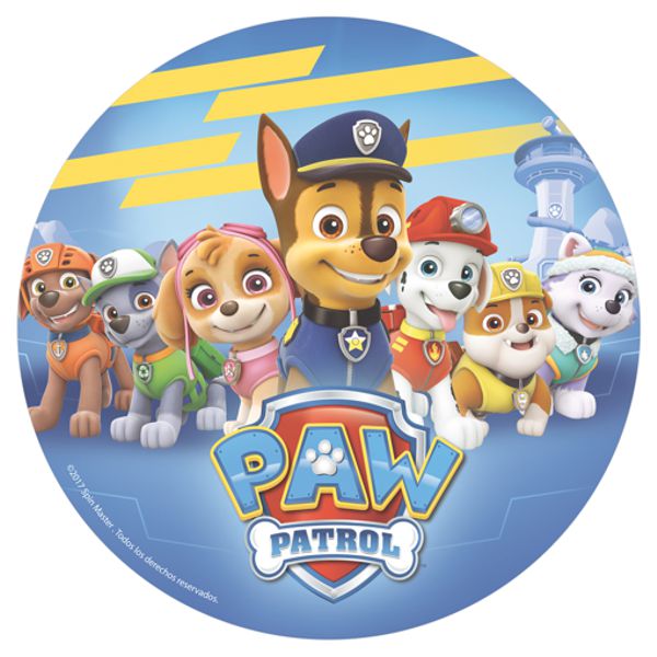 Muffinnaufleger-Paw-Patrol