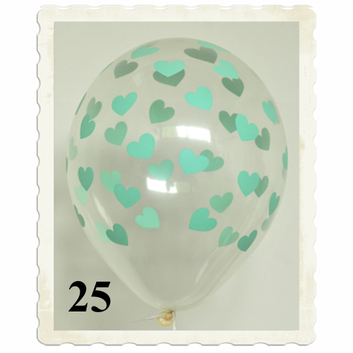 Transparente-Luftballons-mit-Herzen-in-Mintgrün-25-Stueck