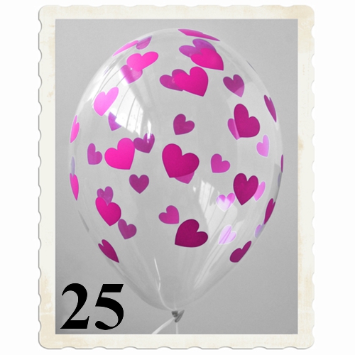Transparente-Luftballons-mit-pinken-Herzen-25-Stueck