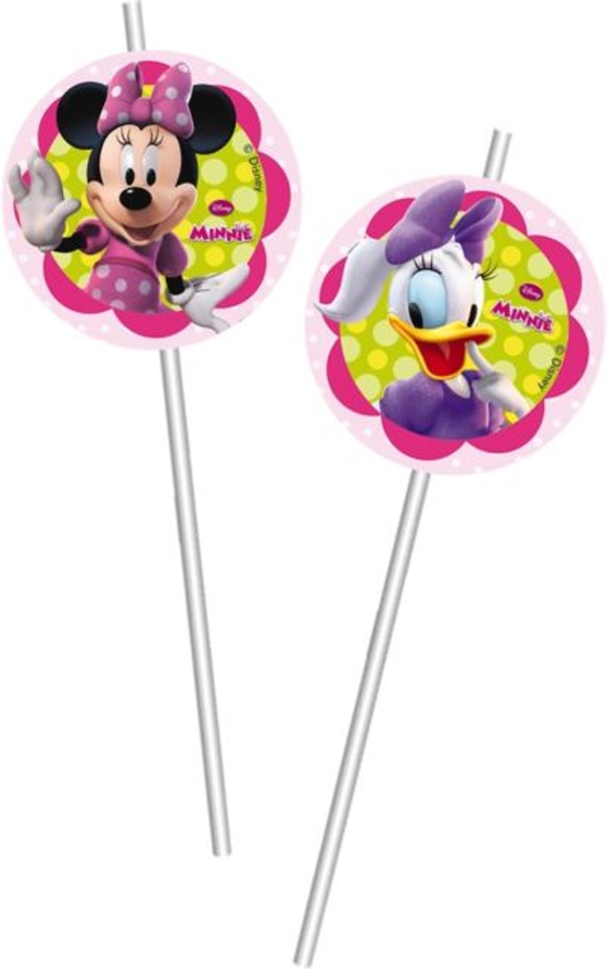 Trinkhalme-Minnie-Maus-Kindergeburtstag-Disney-Daisy-Duck