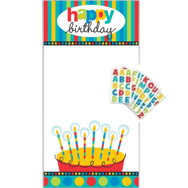Tuerposter-Happy-Birthday-individuelle-Aufschrift-zum-Geburtstag-mit-Buchstaben-Zahlen