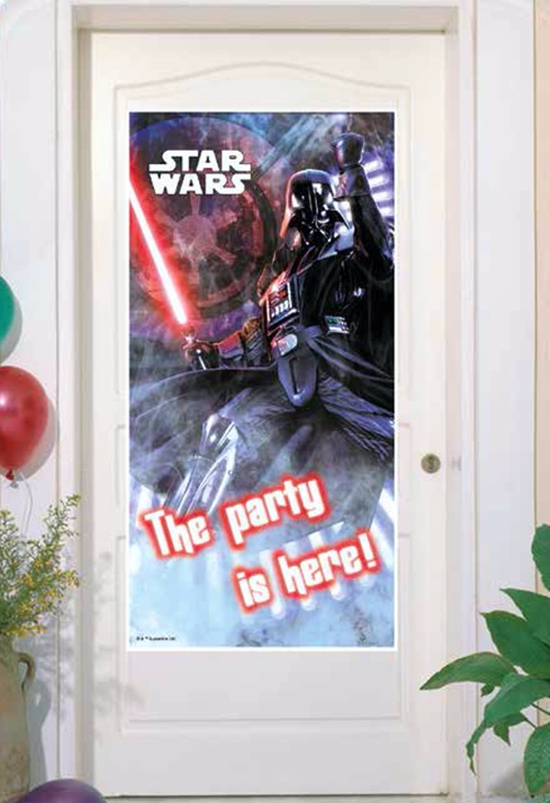 Tuerposter-Star-Wars-Partydeko-Darth-Vader-Jedi-Ritter-Star-Trooper-Kindergeburtstag