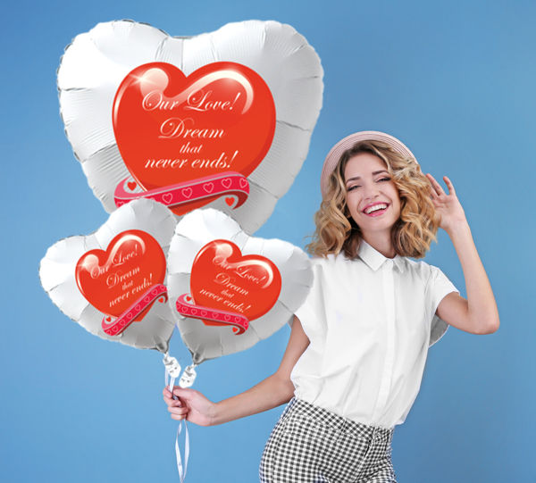 Valentinstag-Geschenk-Ballon-Bouquet-Valentinstag-Our-Love-Dream-that-never-ends