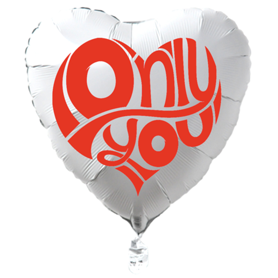 Weisser-Herzluftballon-Valentinstag-Only-You