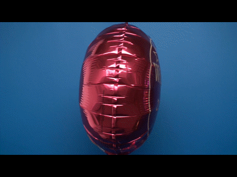 Willkommen-zuhause, Luftballon mit Ballongas Helium, Ballongrüße