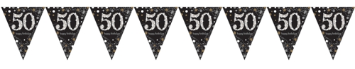 Wimpelkette-Sparkling-Celebration-50-zum-50.-Dekoration-Geburtstagsparty-Partydekoration-Geburtstagsdeko