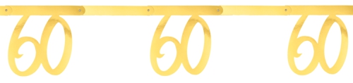Wimpelkette-Zahl-60-Gold-zum-60.-Geburtstag-Geburtstagsparty-Partydekoration-Geburtstagsdekoration