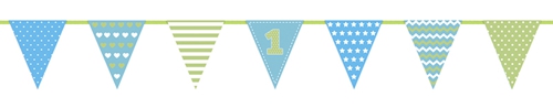 Wimpelkette-zum-1.-Geburtstag-hellblau-Dekoration