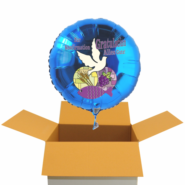 Zur-Konfirmation-Gratulation-Alles-Gute-blauer-Luftballon-aus-Folie-mit-Helium-Ballongas-zum-Versand-im-Karton