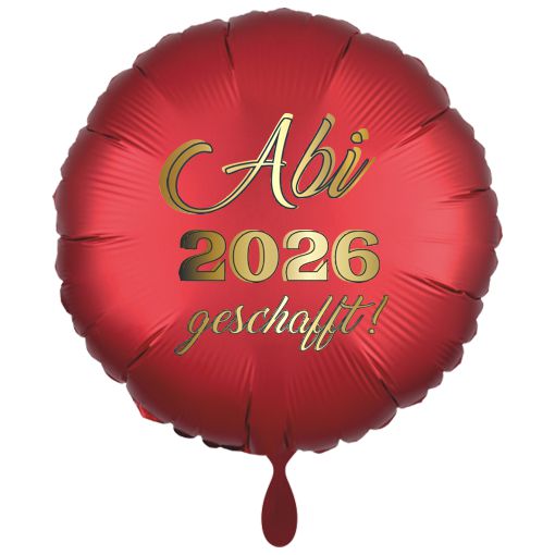 abi-2026-geschafft-runder-luftballon-aus-folie-satin-de-luxe-rot-43cm-rund-mit-helium