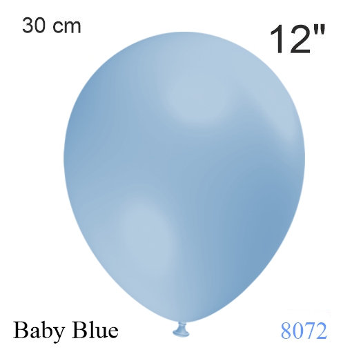 baby blue luftballon 30 cm, vintage-farbe