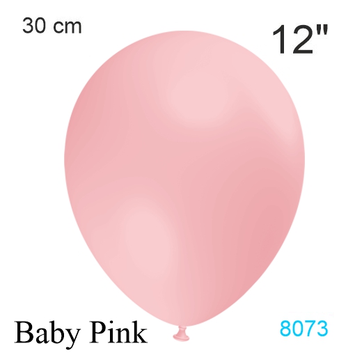 baby pink luftballon 30 cm, vintage-farbe