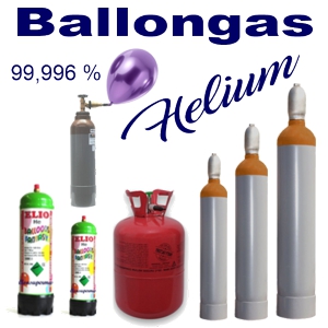 Ballongas-Helium kaufen und liefern lassen
