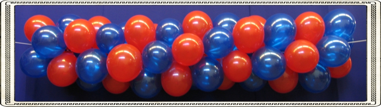 Ballongirlande Kristall Luftballons