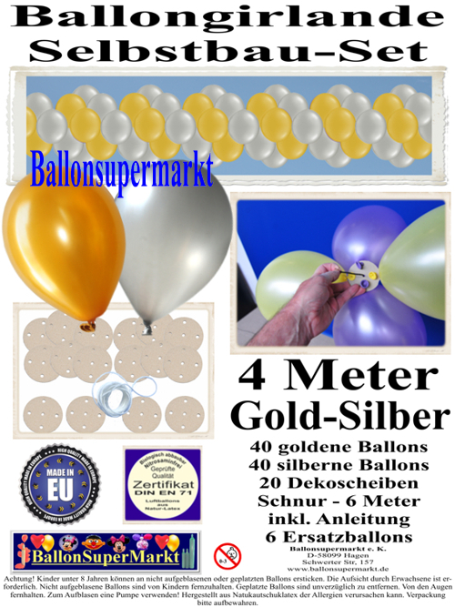 ballongirlande-selbstbau-set-girlande-aus-luftballons-zum-selbermachen-gold-silber-4m