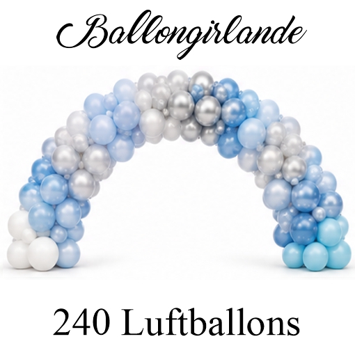 Ballongirlande Wonderland