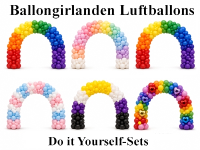 Ballongirlanden Luftballons: Do it yourself Sets