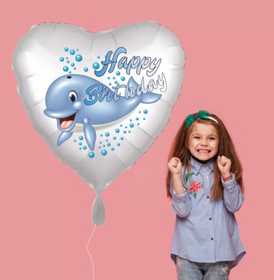 Ballongrüße mit Gratis-Text zum Kindergeburtstag