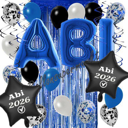 Ballons-und-Dekorations-Set-Abi-2026-blau-Dekoration-zu-Abiball-Abifeier-Geschenk-Abitur-Vorhang