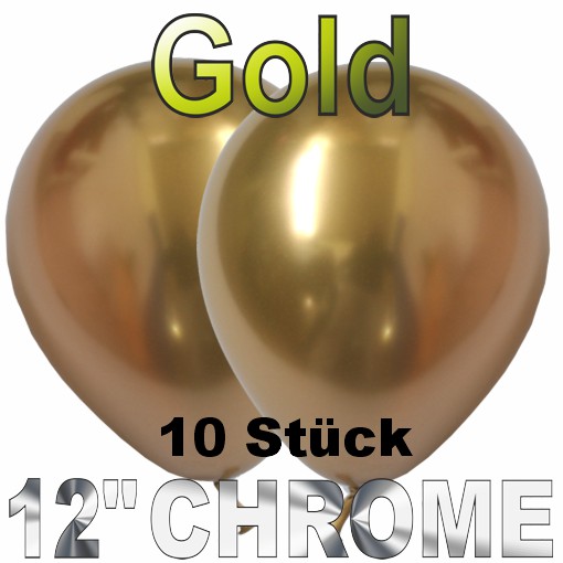 10-chrome-luftballons-gold-30-cm 10-chrome-luftballons-gold-30-cm