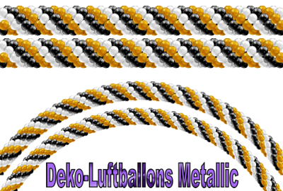 Deko Luftballons Metallic 30 cm