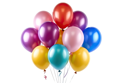 Deko Luftballons Metallic 30 cm, bunte Mischung