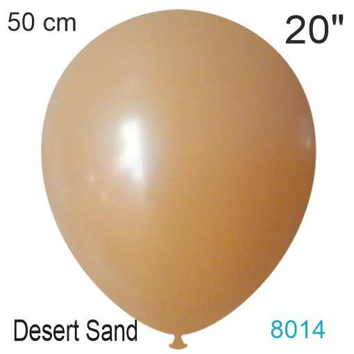 desert sand luftballon 50 cm, vintage-farbe