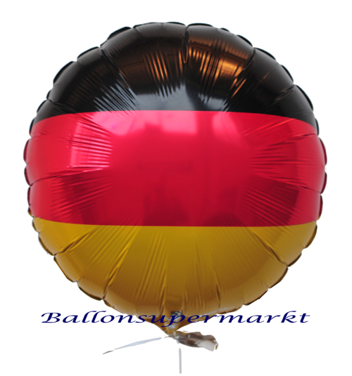 Deutschland Luftballon mit Ballongas
