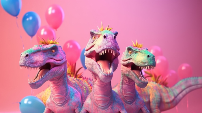 Dinosaurier-Party