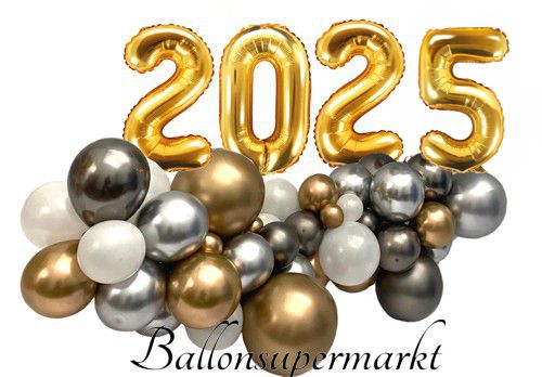 DIY Ballondeko zur Silvesterparty 03