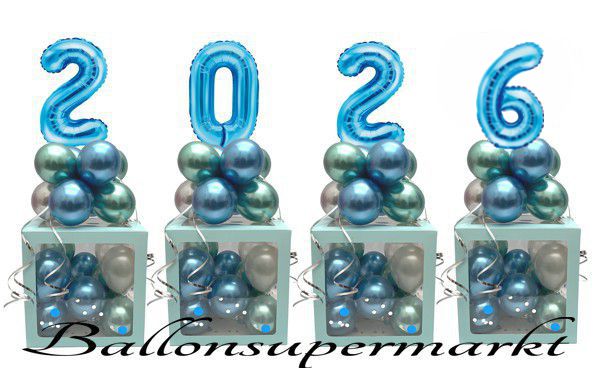 DIY Ballondeko zur Silvesterparty 04 DIY Ballondeko zur Silvesterparty 04