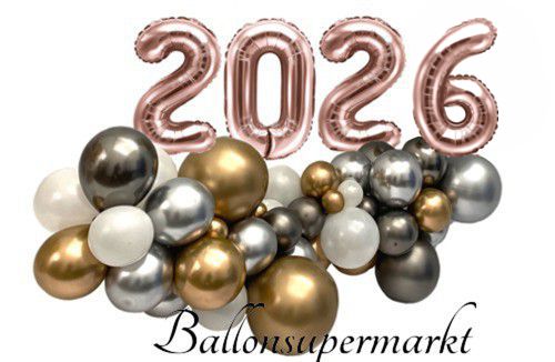 DIY Ballondeko zur Silvesterparty 0 DIY Ballondeko zur Silvesterparty 02