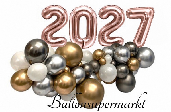 DIY Ballondeko zur Silvesterparty 02