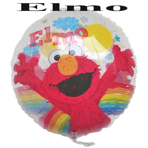 Elmo Luftballon ohne Helium