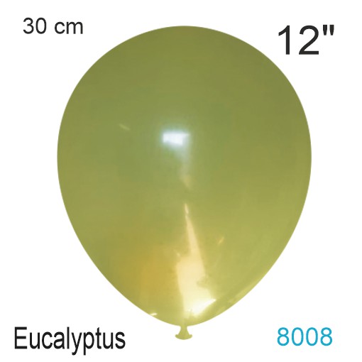 eucalyptus luftballon 30 cm, vintage-farbe