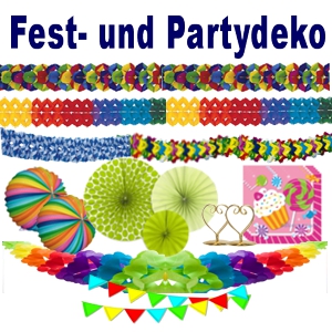 Fest- und Partydeko