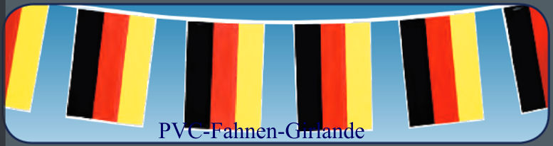 Flaggengirlande Deutschland