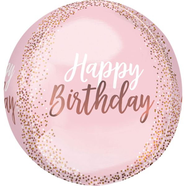 Folienballon-Orbz-Happy-Birthday-Elegant-Luftballon-Geschenk-zum-Geburtstag-Dekoration