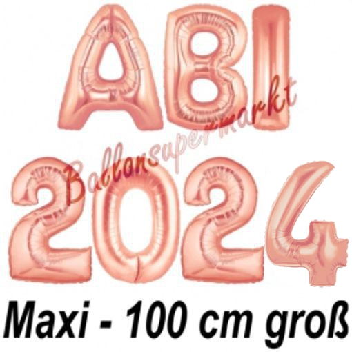 Folienballons-Abi-2024-Rosegold-100-cm-Dekoration-Abitur