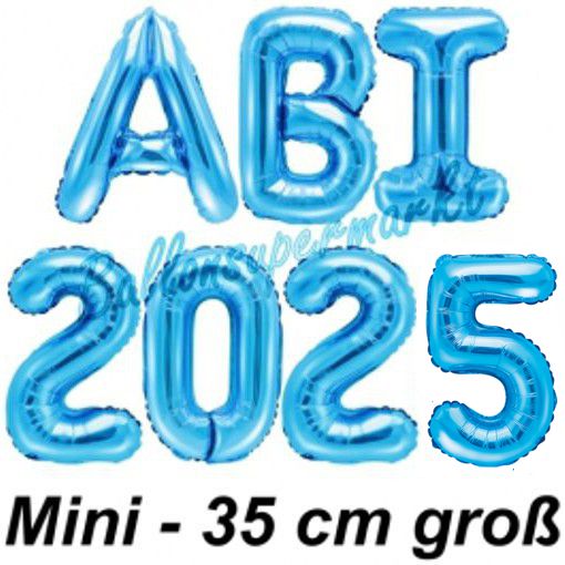 Folienballons-Abi-2025-Blau-35-cm-Dekoration-Abitur-Luftfuellung