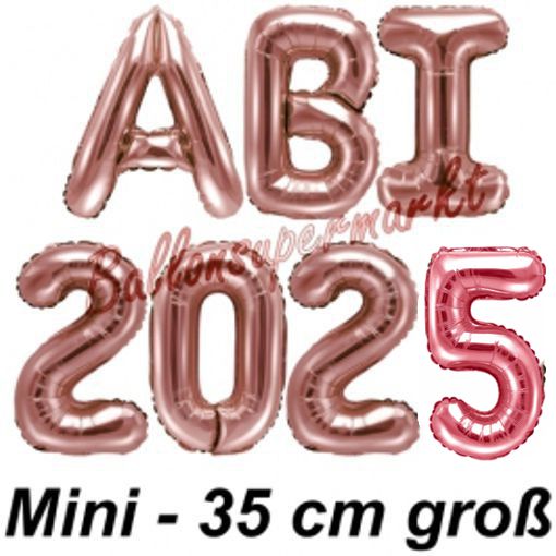 Folienballons-Abi-2025-Rosegold-35-cm-Dekoration-Abitur-Luftfuellung