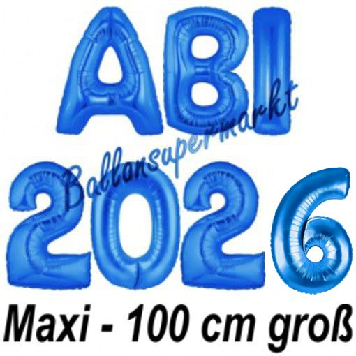 Folienballons-Abi-2026-Blau-100-cm-Dekoration-zum-Abitur-Geschenk-Luftballons