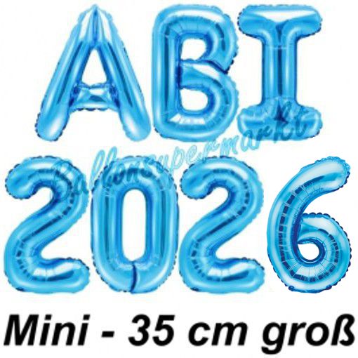 Folienballons-Abi-2026-Blau-35-cm-Dekoration-Abitur-Luftfuellung