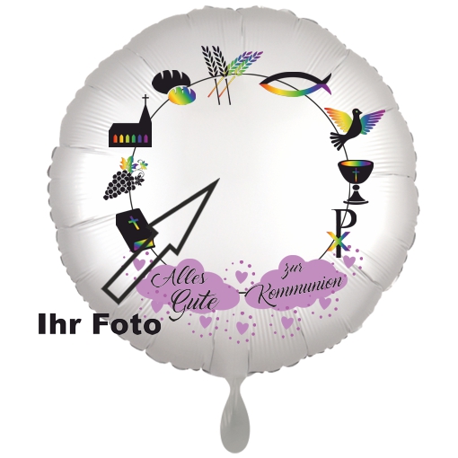 Fotoballon zur Kommunion Vorschau