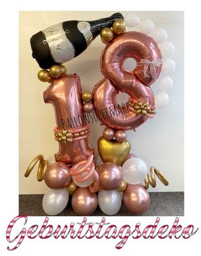 Geburtstagsdeko aus Luftballons