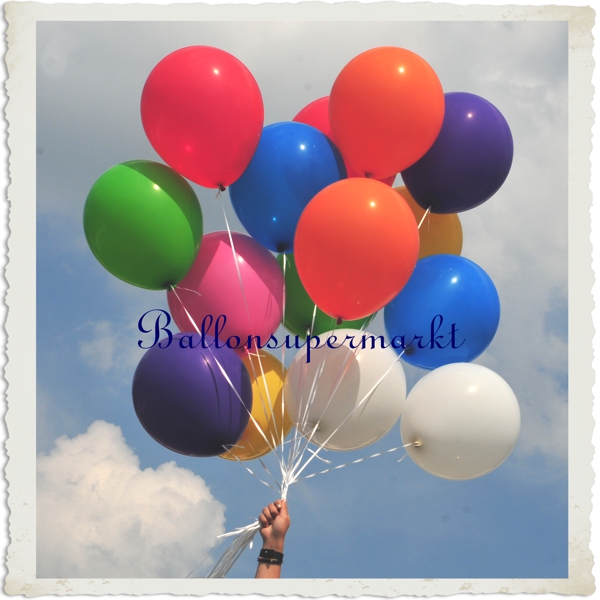 Große Jumbo 40 x 36er Luftballons